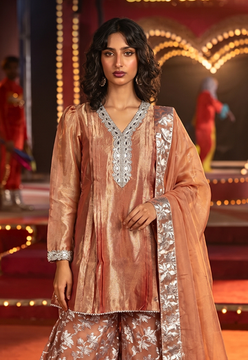 LHLUX-02 Masoori 3 Pc Stitched Suit